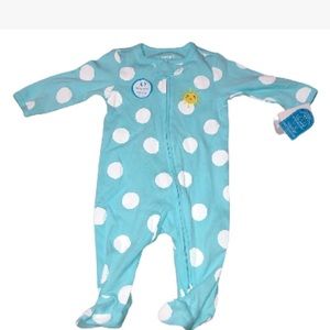 *3/5$*- Carter’s 3M 2-way Zipper Footie Pyjamas